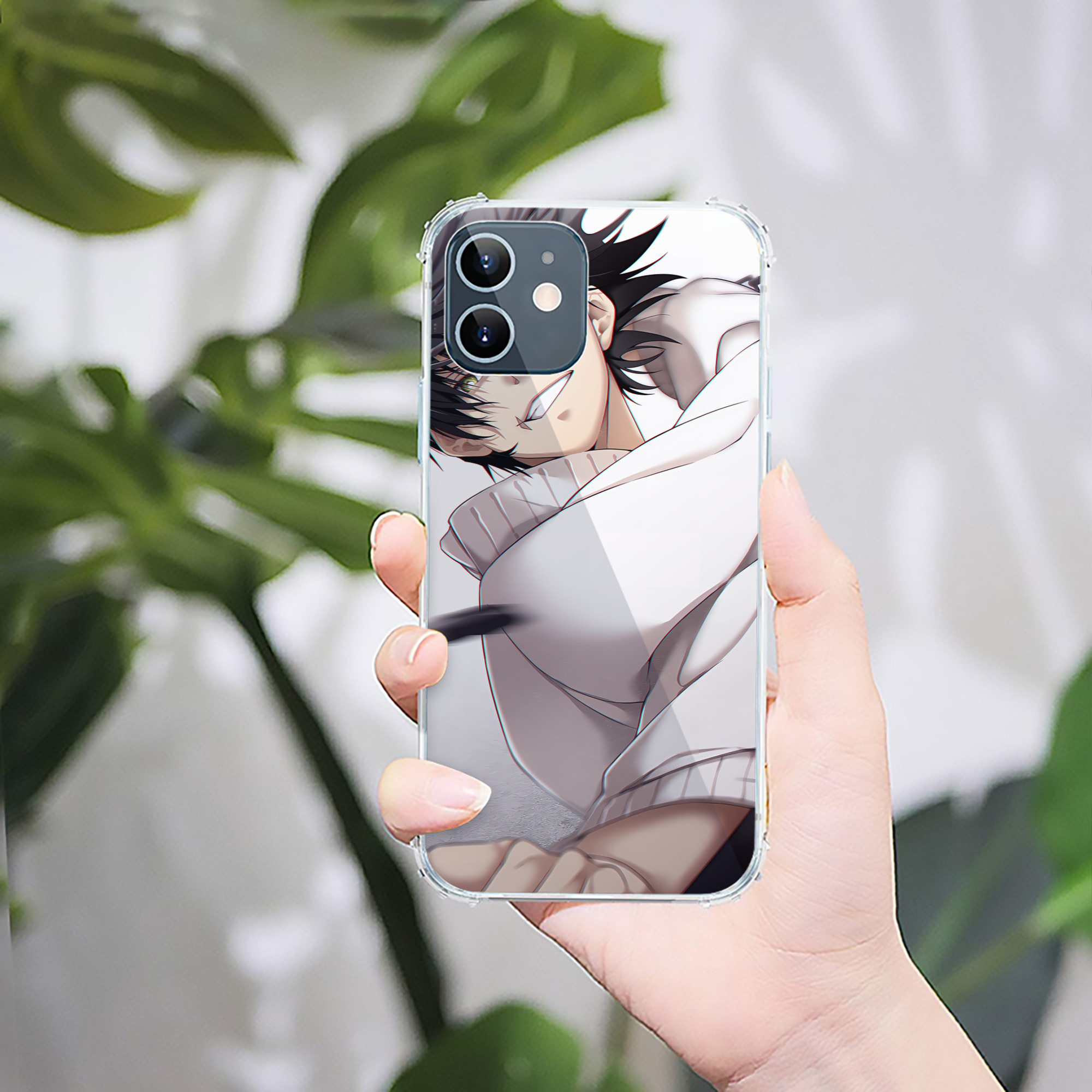 （画像用） SPY×FAMILY间谍家家酒 【iPhone 12シリーズ対応】透明スマホケース（クリアソフトケース）
